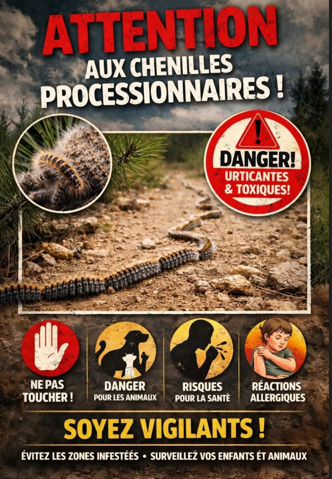 Vigilance Chenilles Processionnaires